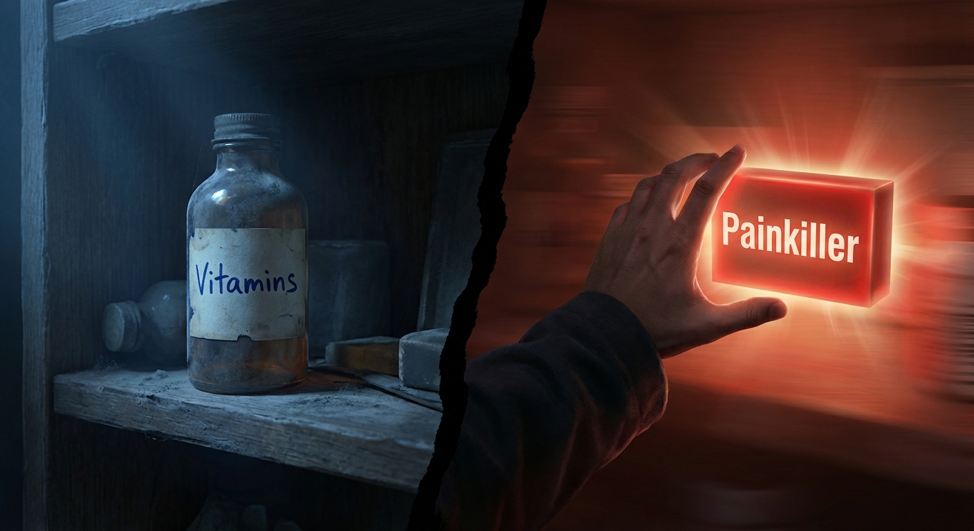 Painkiller vs. Vitamin
